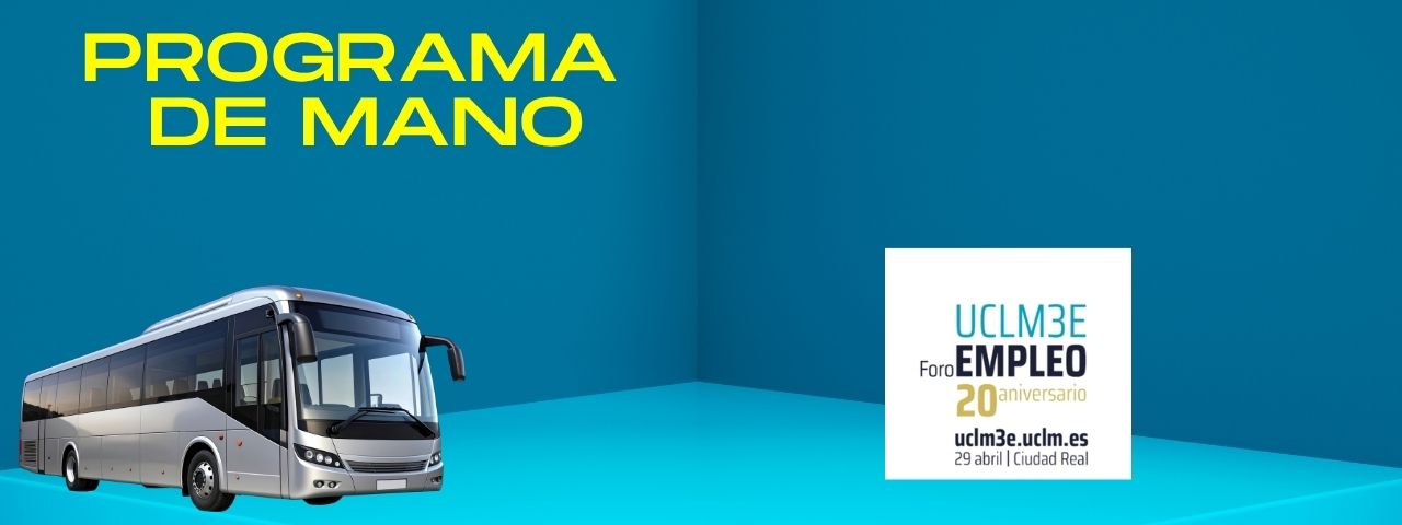 ¡Ya puedes descargar el programa de mano de #UCLM3E!