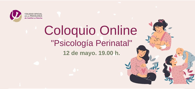cartel coloquio psicología perinatal