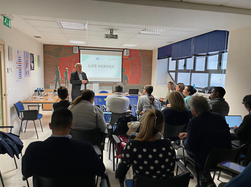 Intervención del Prof. Higueras (IGeA-UCLM) en la reunión