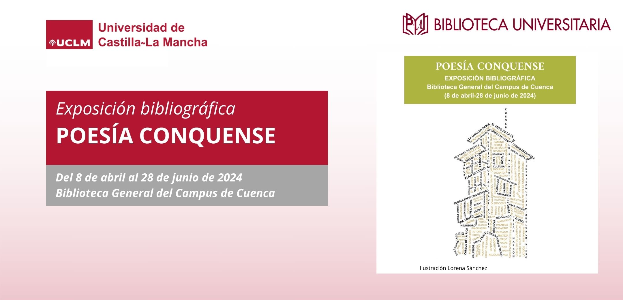 Exposición en la Biblioteca General del campus de Cuenca