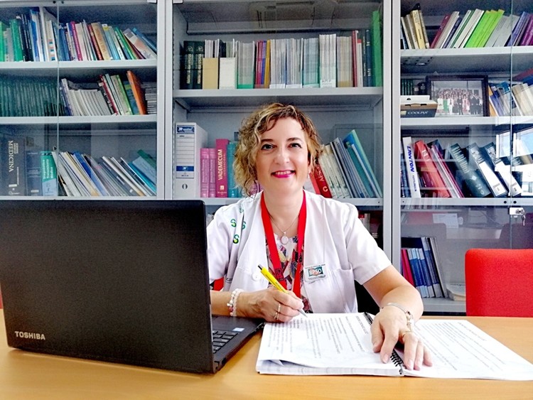 Pilar Córcoles, enfermera supervisora del área de Investigación y Formación Continuada. - Foto: P.C.J.