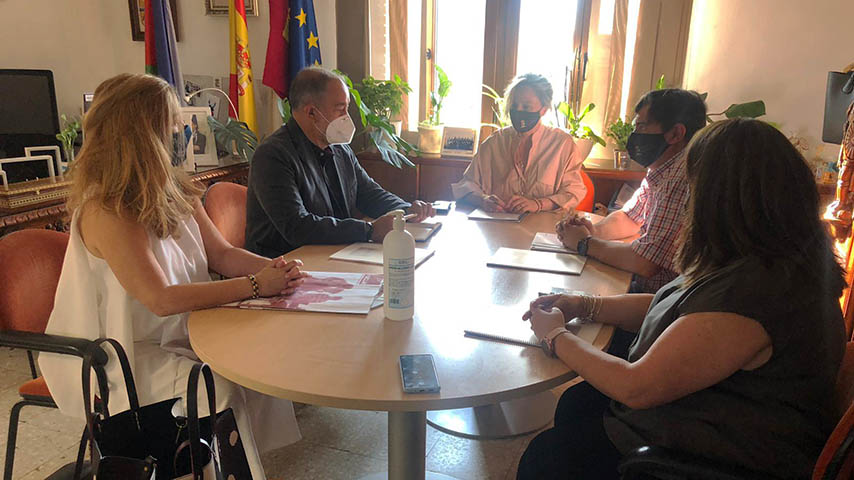 Reunión de trabajo en el Ayuntamiento de Seseña.