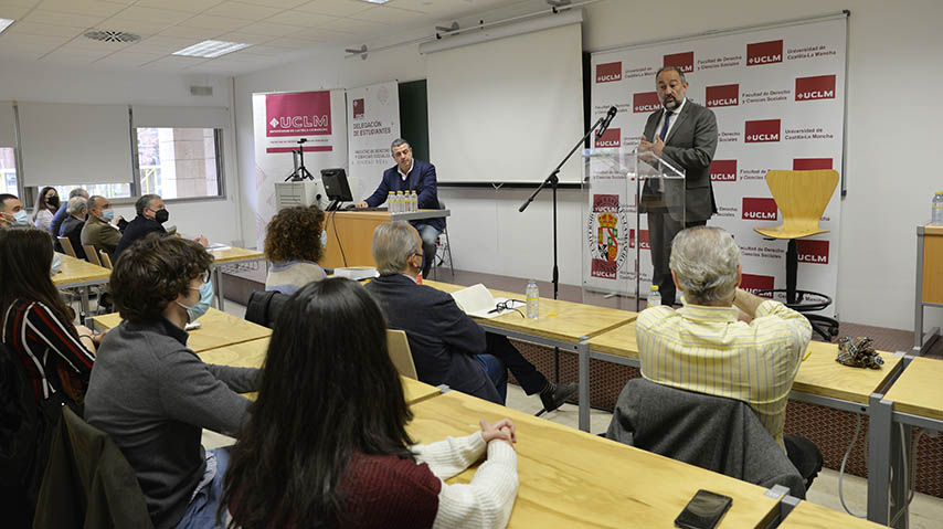 The Faculty of Law and Social Sciences of the University of  Castilla-La Mancha (UCLM) held the conference 
