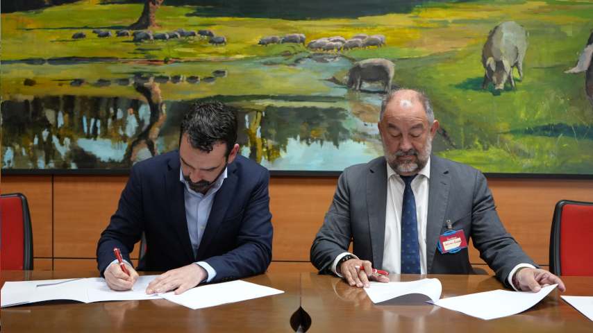 Escenificación del acuerdo de I+D entre UCLM e Incarlopsa