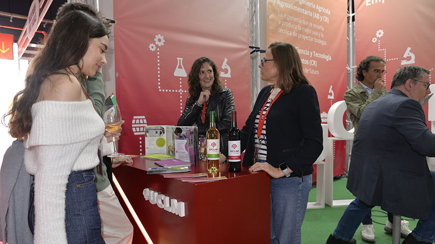 La UCLM, en la Feria Nacional de Vino 2025.