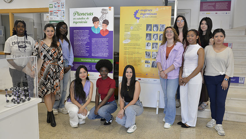 Jornada 'Mujeres ingenieras: trazando el futuro', en la Escuela de Ingeniería Minera e Industrial de Almadén.