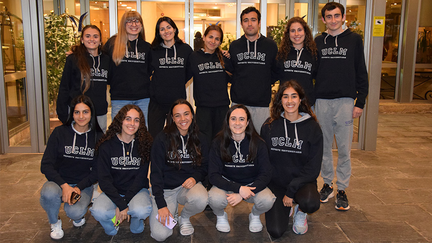 Selección de la UCLM  en el Campeonato de España Universitario de atletismo 2025.