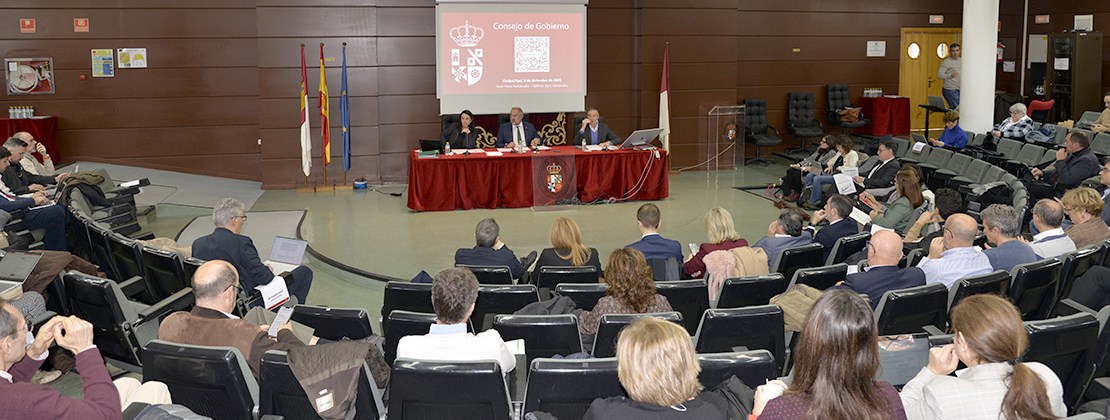 Imagen del Consejo de Gobierno celebrado el 9 de diciembre de 2025 en Ciudad Real