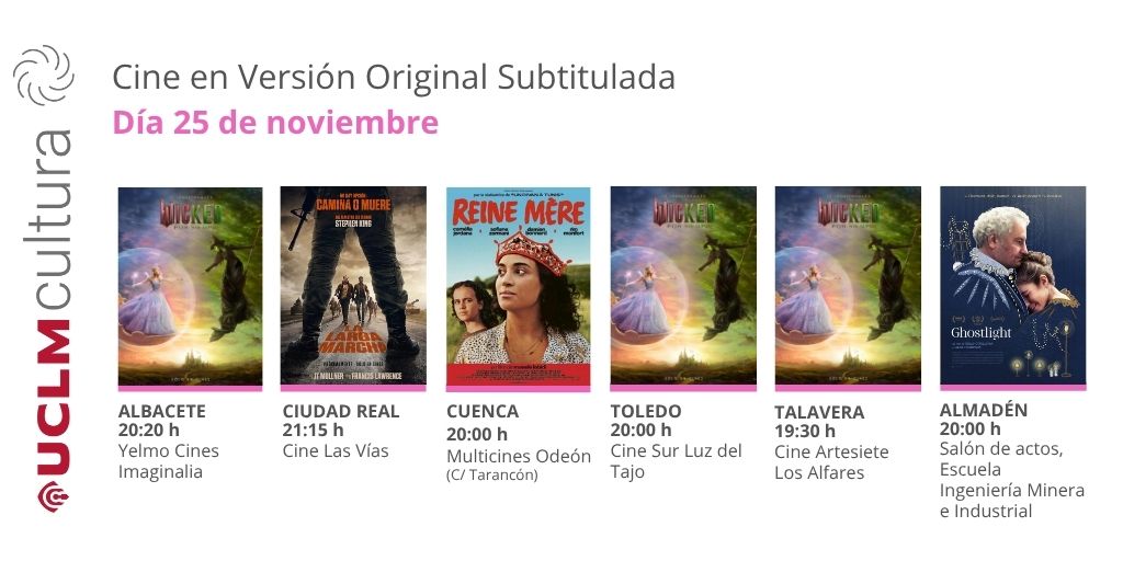 Cartel general de las películas proyecta