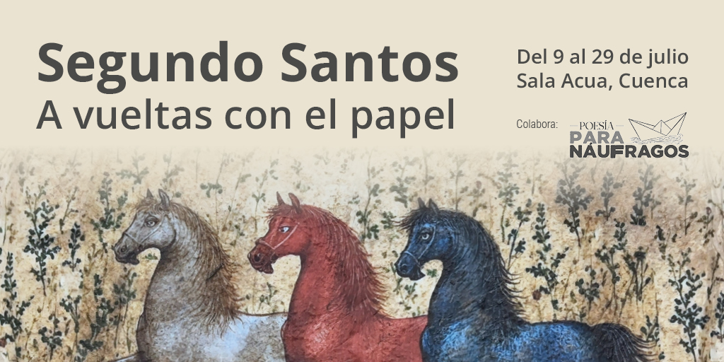 Cartel A vueltas con el papel